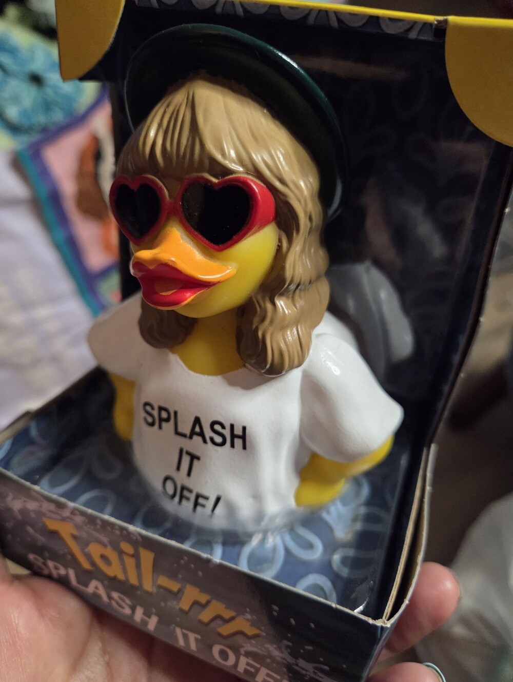 Taylor Swift Tail-rrr Splash It Off! Rubber Duck Figure